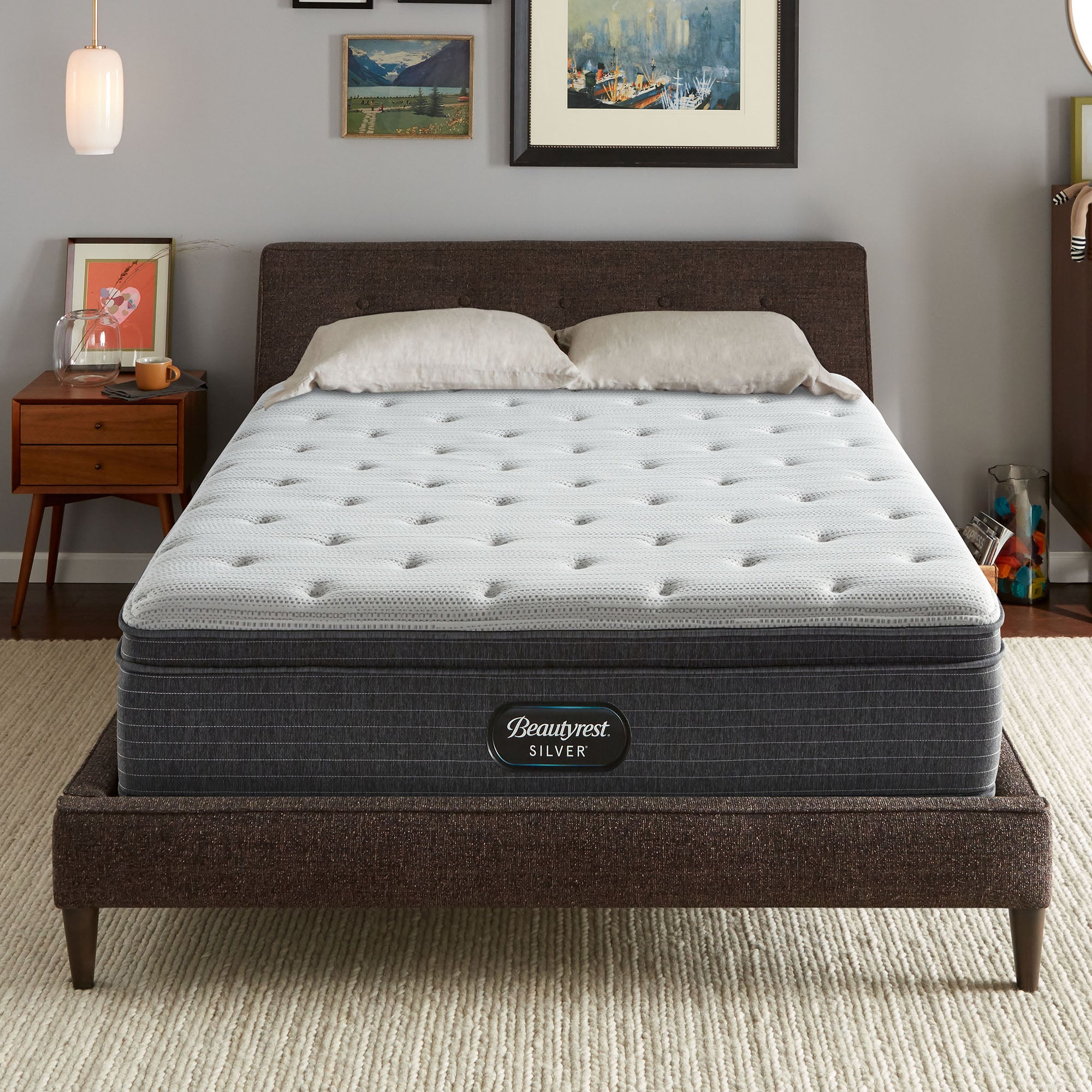 Beautyrest plush euro top outlet mattress