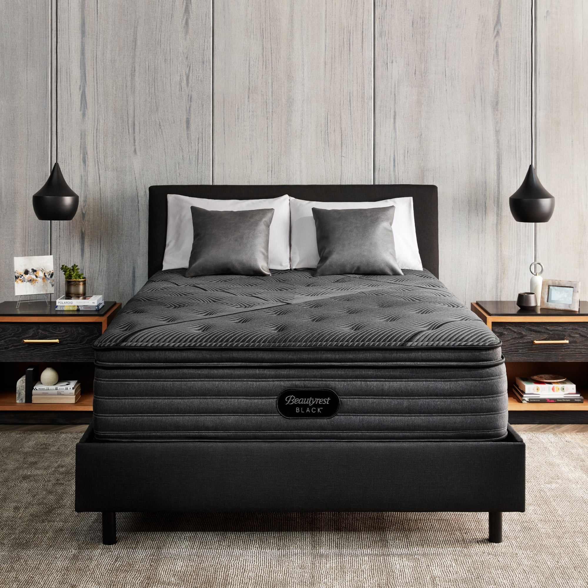 Medium to Firm Luxury Cooling Mattress Beautyrest Black